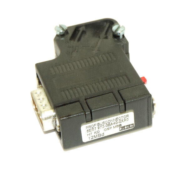 NEW SIEMENS 6ES7-972-0BA40-0XA0  CONNECTOR BUS 35 DEGREE, 6ES79720BA40OXA0