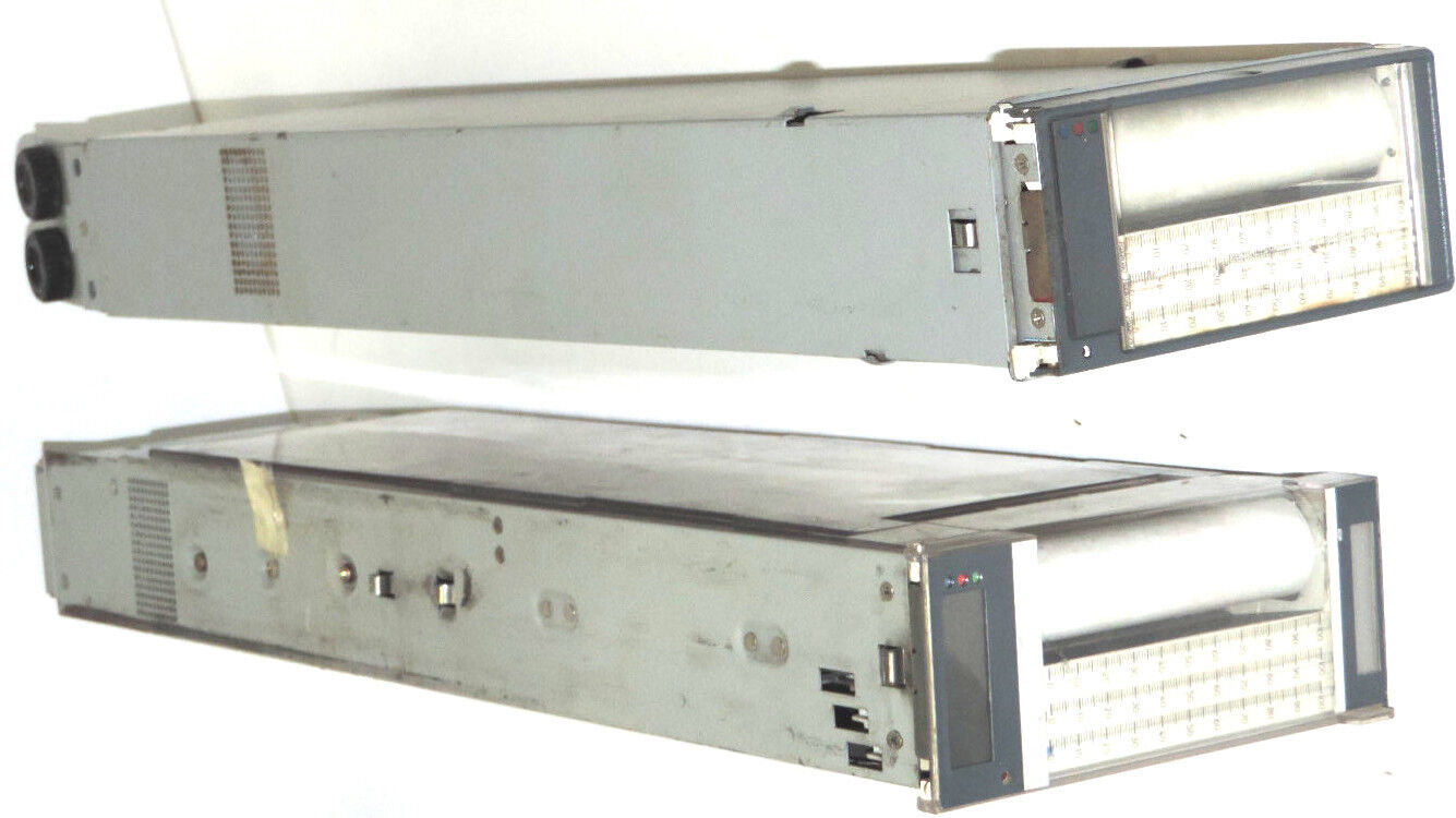 LOT OF 2, FOXBORO E27R-S3RA6 CHART RECORDERS E27RS3RA6