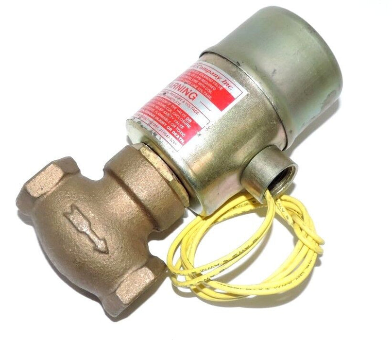 GOULD COMPANY TYPE Q-3 3/8" SOLENOID VALVE 5-150 MAX PSI 120 V