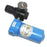 FINITE HN1S-6CA 1/4" NPT COALESCING HOUSING WITH NORGREN R73G-2AK-RM REGULATOR