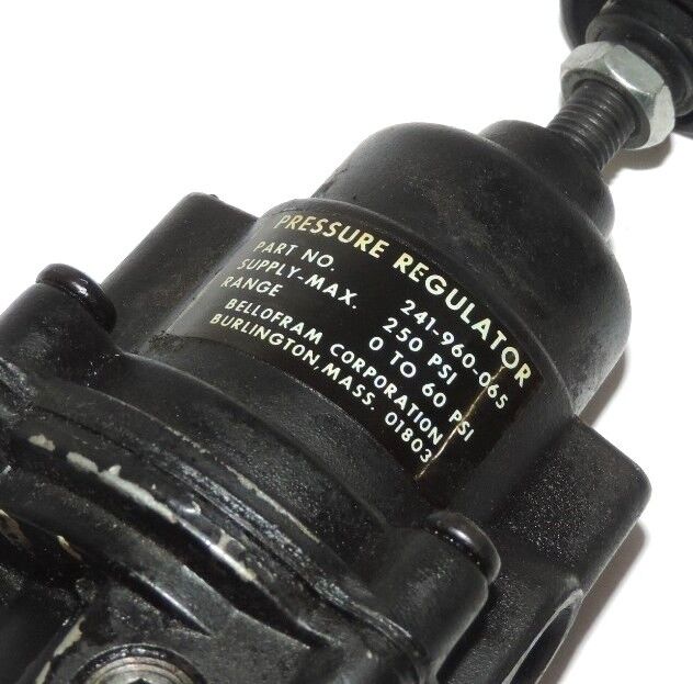 BELOFRAM 241-960-065 PRESSURE REGULATOR 250 PSI 1/4" THREAD