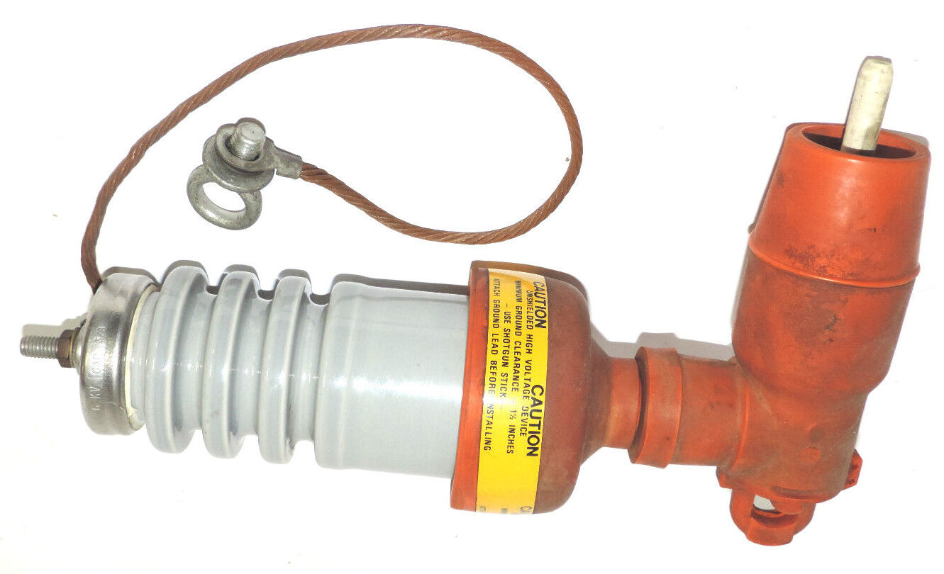 OHIO BRASS THOREX 2Q 81, 212202 ARRESTER DA-III RATING 6 KV. GAP 3/8"