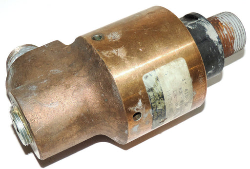 JOHNSON CORPORATION 4100 WR SINGLE FLOW ROTARY UNION, 1-1/2''-12 UNS