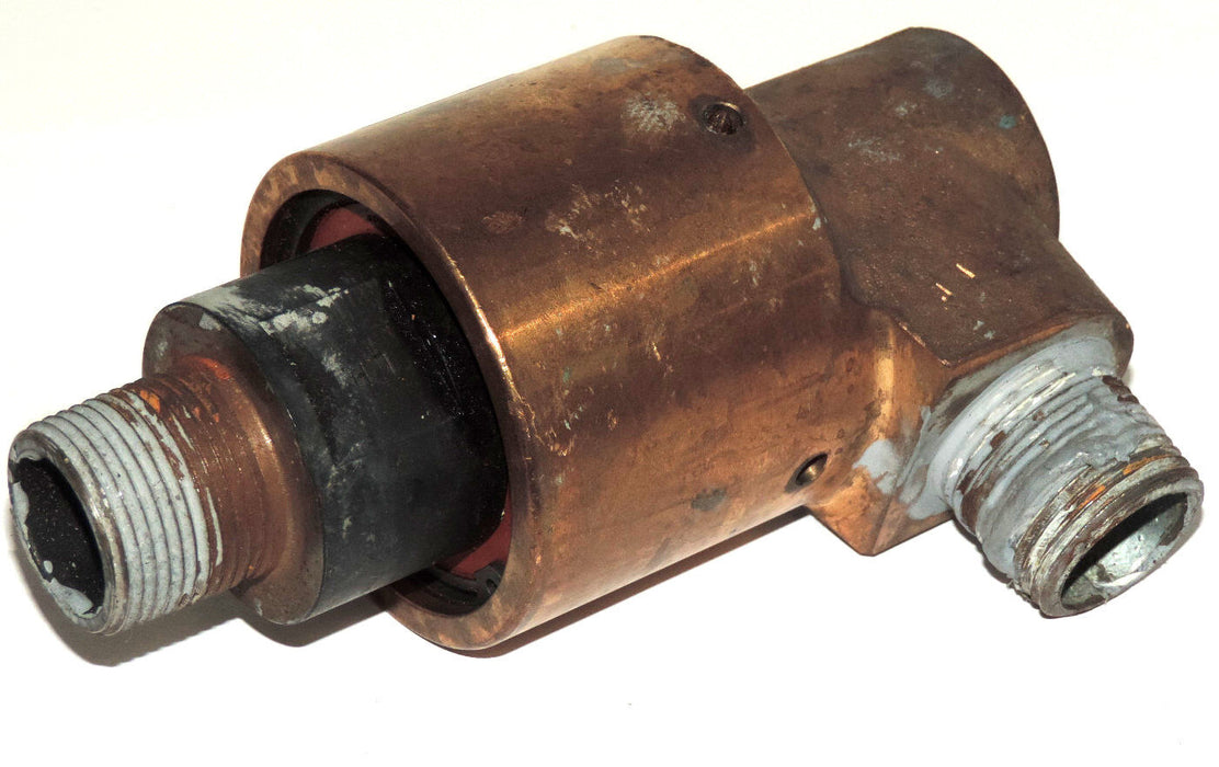 JOHNSON CORPORATION 4100 WR SINGLE FLOW ROTARY UNION, 1-1/2''-12 UNS