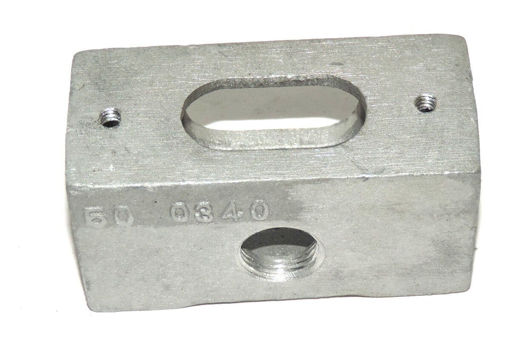 NEW WOODHEAD BRAD HARRISON 22806 2P CAST SAFETY PLUG RECEPTACLE ASSY W/O PLUG