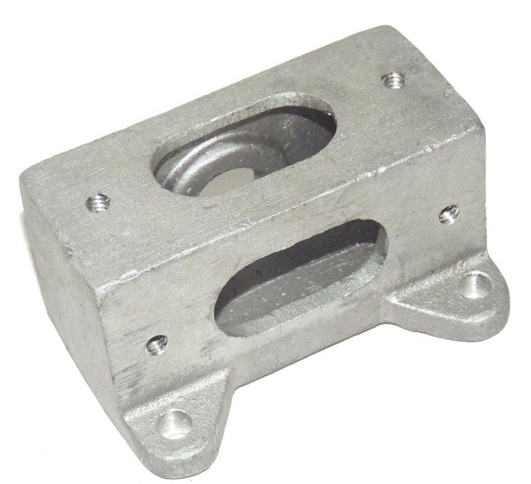 NEW WOODHEAD BRAD HARRISON 22806 2P CAST SAFETY PLUG RECEPTACLE ASSY W/O PLUG