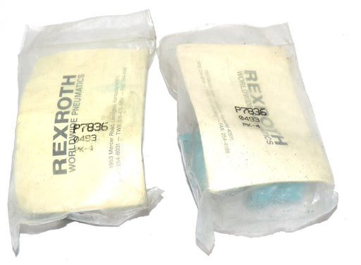 LOT OF 3 NEW REXROTH P7836 BRACKETS 0493, PK-4