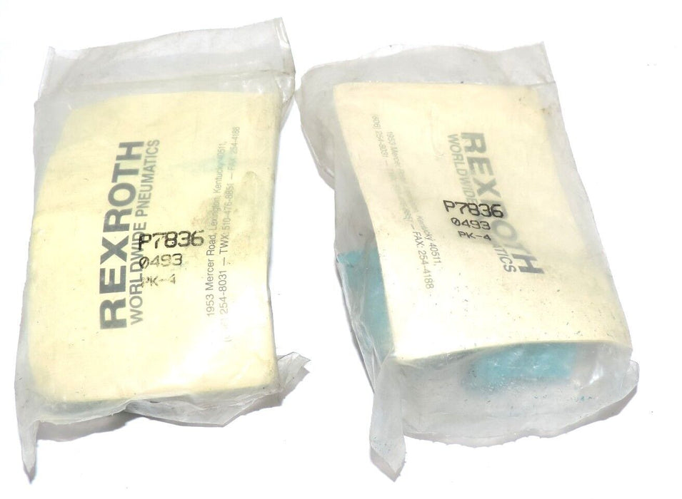 LOT OF 3 NEW REXROTH P7836 BRACKETS 0493, PK-4