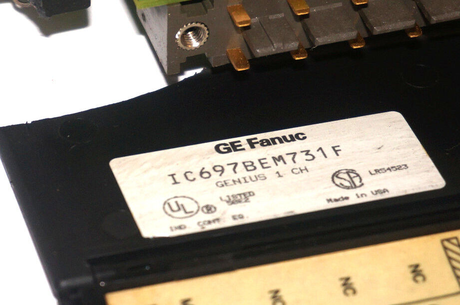 GE FANUC IC697BEM731F GENIUS BUS CONTROLLER 1 CHANNEL IC697BEM731