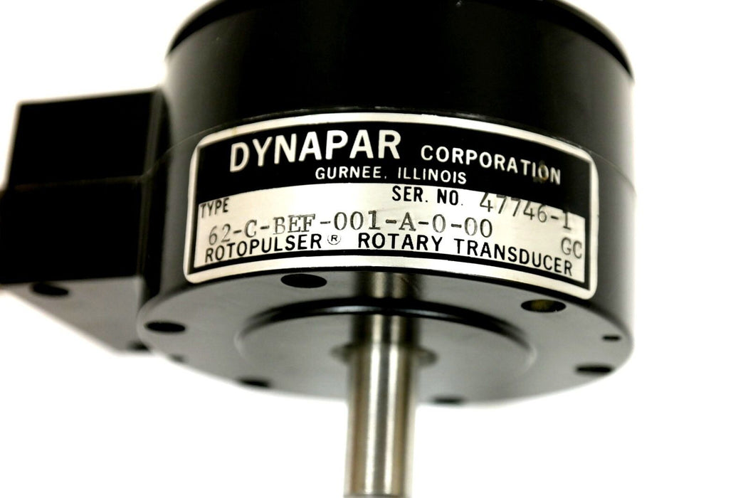DYNAPAR 62-C-BEF-001-A-0-00 GC ROTOPUSLER ROTARY TRANSDUCER 62CBEF001A000
