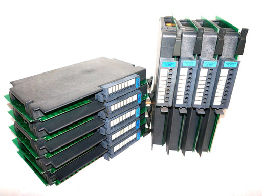LOT OF 9 ALLEN BRADLEY 1771-IQ SELECTABLE INPUT MUDULES 5-30V 1771IQ