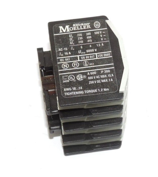 KLOCKNER MOELLER 04-DIL MINIATURE CONTACTOR 04DIL