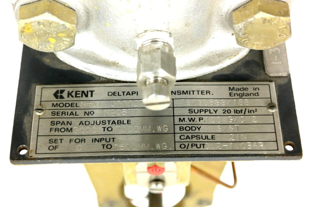 KENT-TAYLOR ABB N-AA 0111021702 DELTAPI N TRANSMITTER NAA 79/90533/188 2"