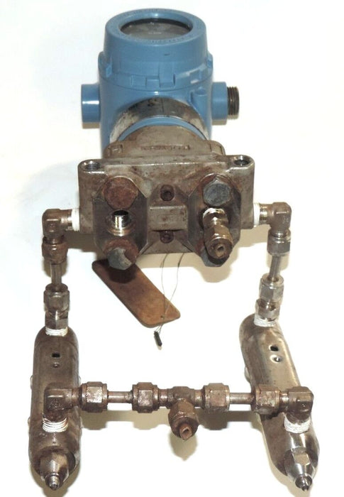 ROSEMOUNT 3051 CD2A23A1AB4E5M5 SMART TRANSMITTER W/ 03031-0193-0103 LCD METER