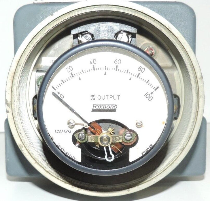 FOXBORO 870CC-09-P TRANSMITTER 870CC09P REF. # 28954F02 W/ B0138YM INDICATOR