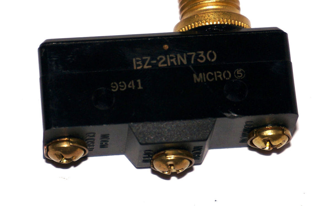 MICRO SWITCH BZ-2RN730 ACUATOR STYLE MICRO SWITCH BZ2RN730