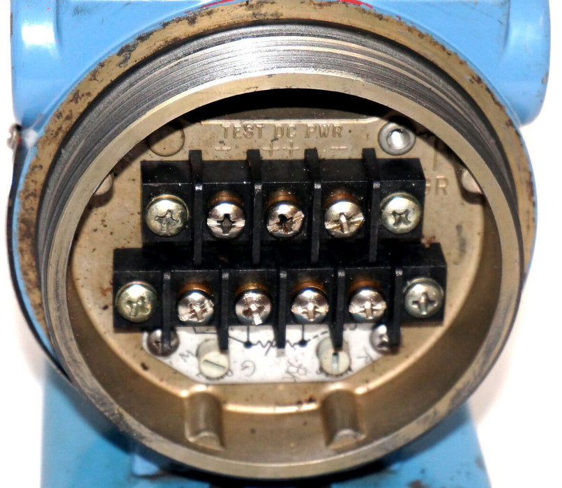 ROSEMOUNT 0444RL1U1A1NA TEMPERATURE TRANSMITTER SPAN: 25/75 DEG. C