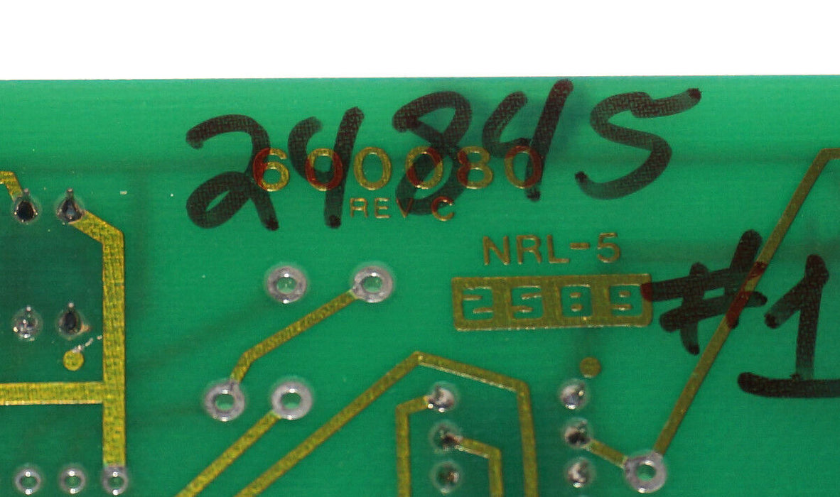 MODEL 600080 CIRCUIT BOARD REV C NRL-5, 24845