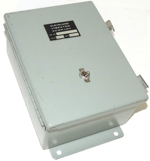 CLEVELAND VIBRATOR CO RES .5-2 011287-14 POWER SUPPLY CONTROL BOX 01128714