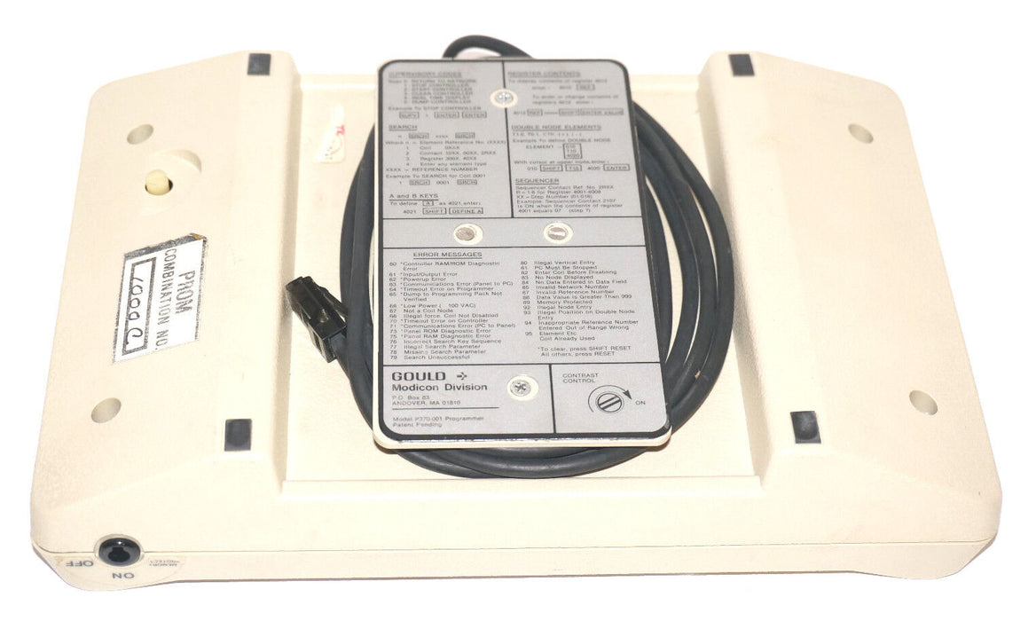 GOULD AS-P370-001 MICRO 84 PROGRAMMER P370-001