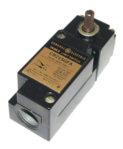 NEW GENERAL ELECTRIC CR215G1A12 LIMIT SWITCH, 600 VAC, NEMA A600, TYPE 4,6P,13