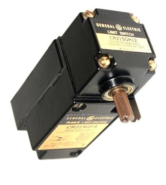 NEW GENERAL ELECTRIC CR215G1A12 LIMIT SWITCH, 600 VAC, NEMA A600, TYPE 4,6P,13