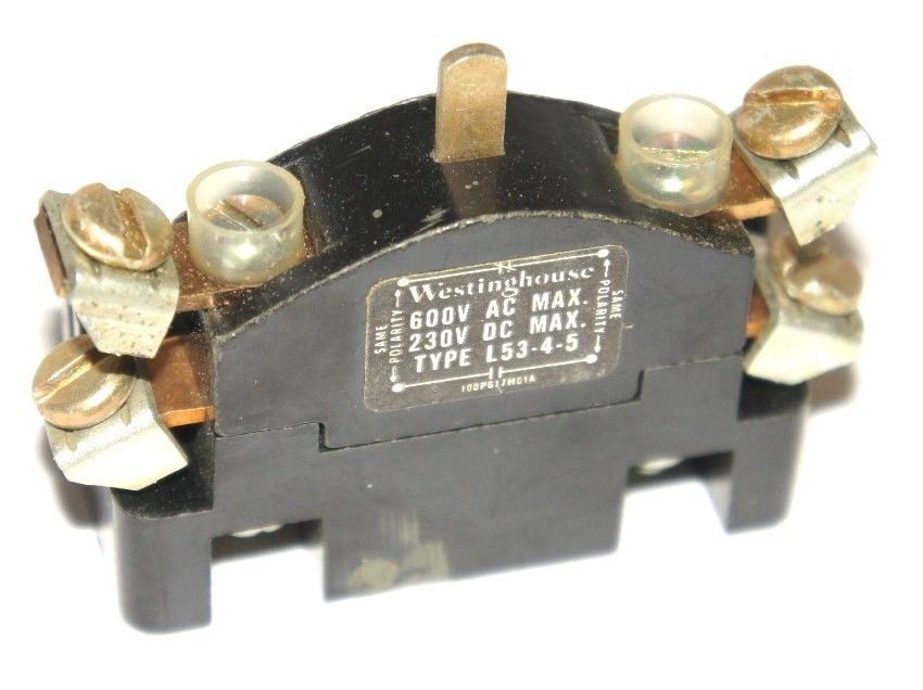 NEW WESTINGHOUSE L-55 ELECTRICAL INTERLOCK, SIZE 2, TYPE N, INBOARD MOUNTING
