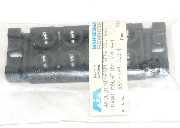 NEW MANNESMANN REXROTH 551-441 BANK MOUNTING 551-441-000-1