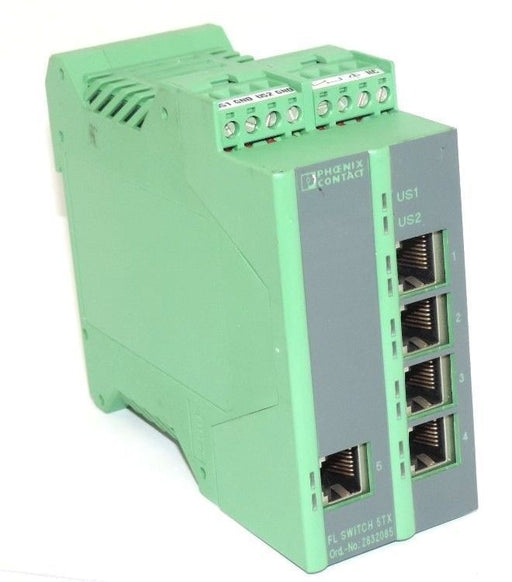 PHOENIX CONTACT FL SWITCH 5TX ORD. NO. 2832085 HW: 13