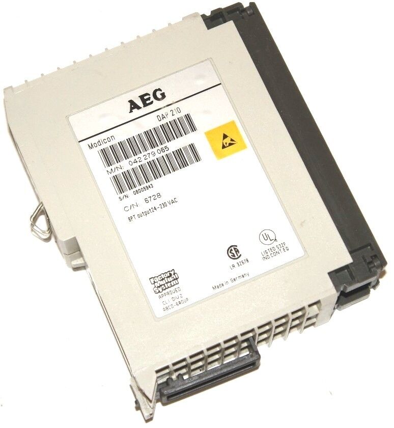 GOULD MODICON DAP-210 OUTPUT MODULE, 8 POINT, 24-230 VAC, DAP210