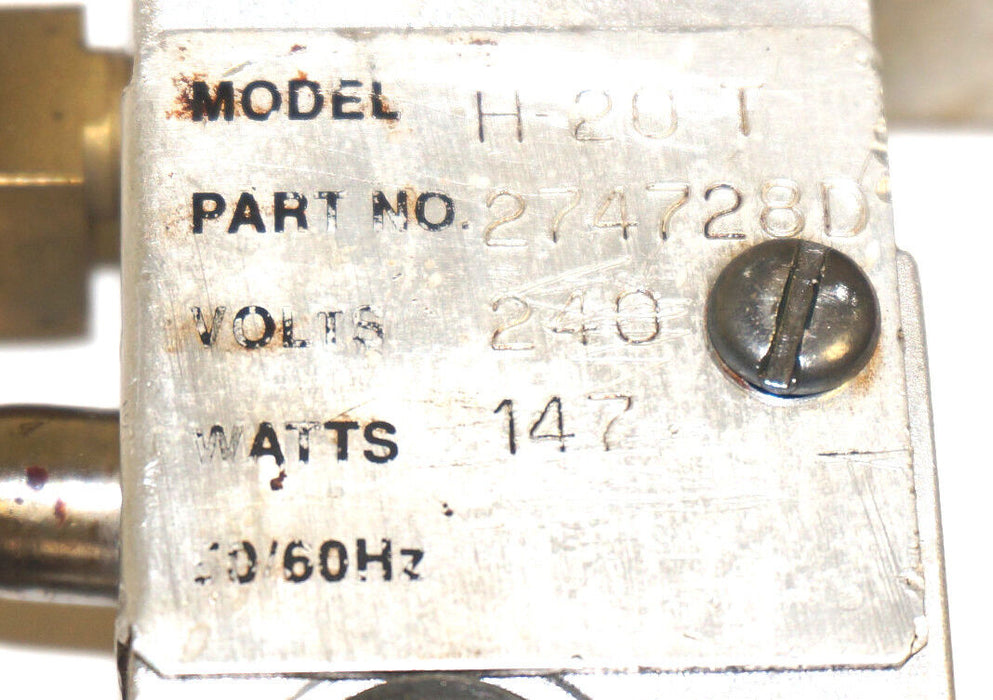 NORDSON 274728D APPLICATOR MODEL H-20-T, 240V 147W 50/60HZ, 274728