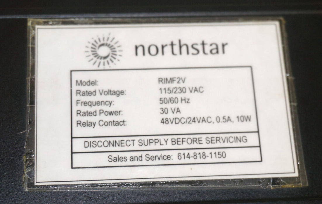 NORTH STAR RIMF2V FREQUENCY TO VOLT CONVERTER P/N. 757-7001, 115-230VAC, 50-60HZ