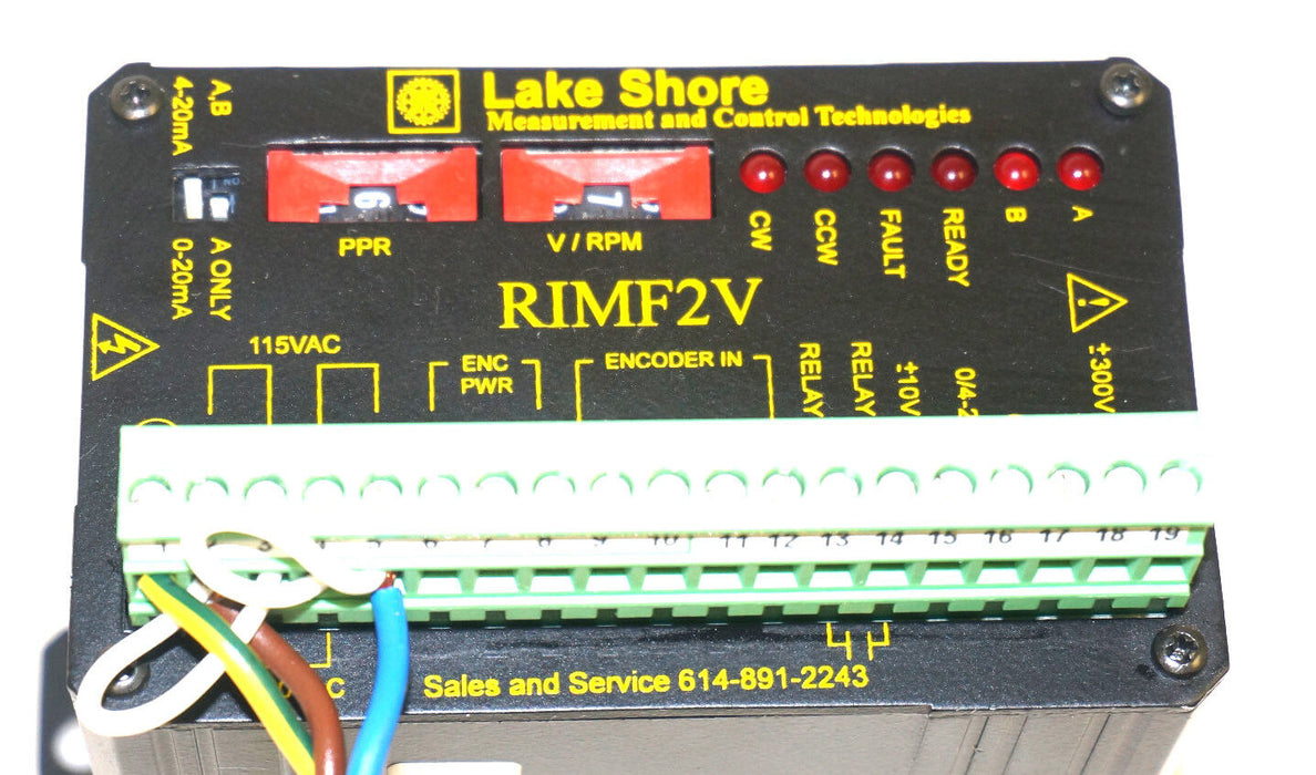 NORTH STAR RIMF2V FREQUENCY TO VOLT CONVERTER P/N. 757-7001, 115-230VAC, 50-60HZ