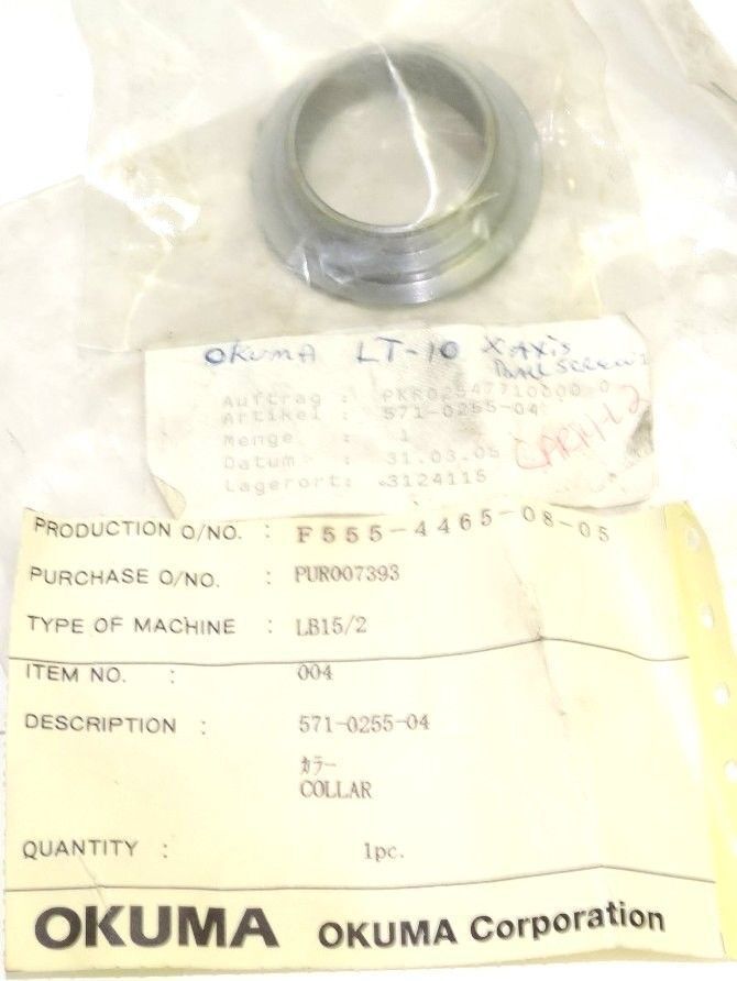 NEW OKUMA F555-4465-08-05 COLLAR, 571-0255-04