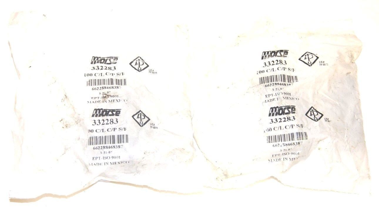 LOT OF 2 NEW MORSE 100 C/L C/P S/F CONNECTING LINKS, 332283, 100CLCPSF