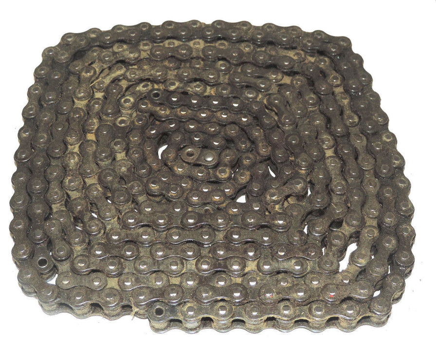 NIB JEFFREY CHAIN CO. 41 RIV. 10FT BOX 240LK ROLLER CHAIN SD041001/RT