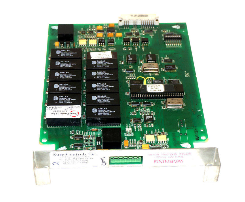 INVENSYS AC134000 PC BOARD REV. 1 REPAIRED