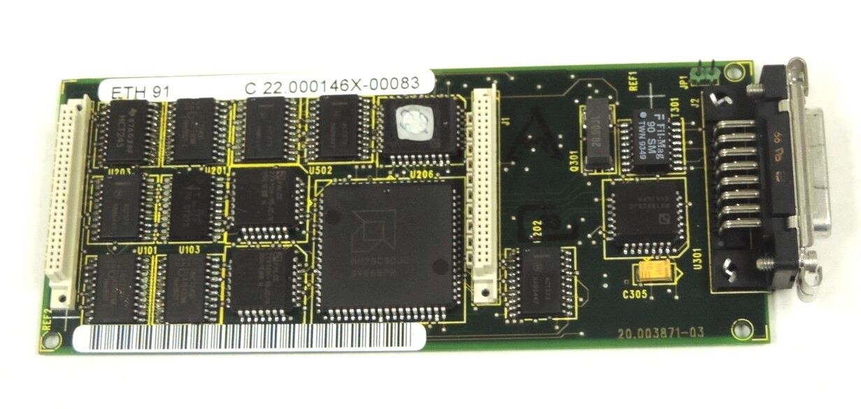 HELLER 22.000146 PRINTED CIRCUIT BOARD ETH91, C 22.000146X-00083, 20.003871-03