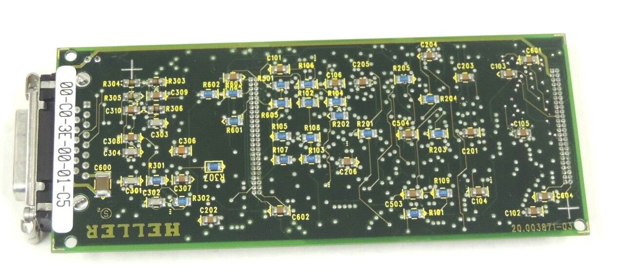 HELLER 22.000146 PRINTED CIRCUIT BOARD ETH91, C 22.000146X-00083, 20.003871-03