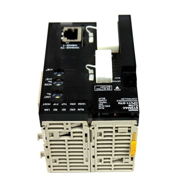 OMRON CJ1M-CPU11-ETN CPU MODULE CPU VER. 3.0 ETN. VER. 1.0 CJ1MCPU11ETN
