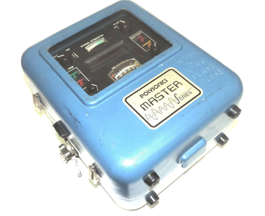 POLYSONICS MASTER SERIES MST-P ULTRASONIC DIGITAL FLOWMETER 24VDC MSTP