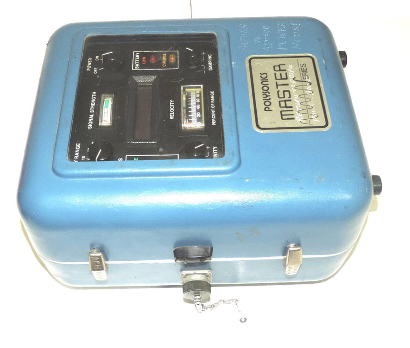 POLYSONICS MASTER SERIES MST-P ULTRASONIC DIGITAL FLOWMETER 24VDC MSTP