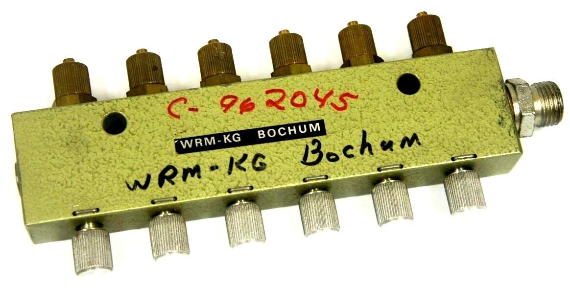 JAGENBERG DLV6 COMPRESSED AIR DISTRIBUTOR C-962045 3346120 / 3861.10480