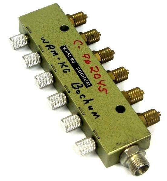 JAGENBERG DLV6 COMPRESSED AIR DISTRIBUTOR C-962045 3346120 / 3861.10480