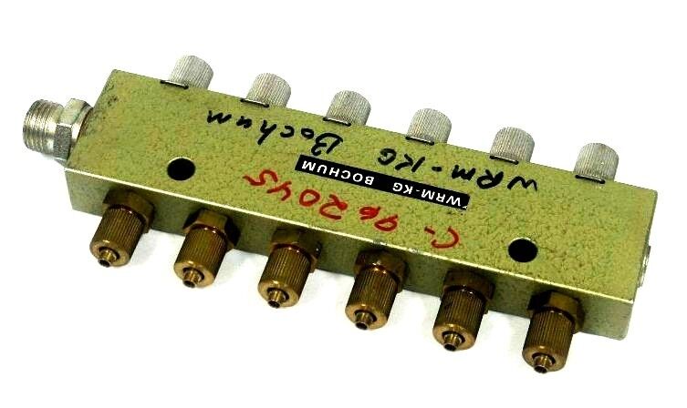 JAGENBERG DLV6 COMPRESSED AIR DISTRIBUTOR C-962045 3346120 / 3861.10480