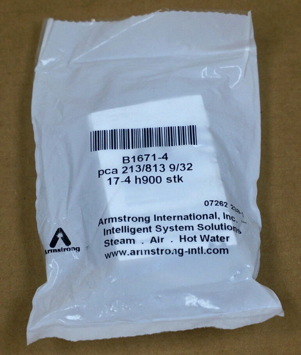 NEW ARMSTRONG B1671-4 STEAM TRAP PCA 213/813 9/32 17-4 H900 STK B16714