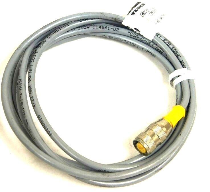 LOT OF 3 TURCK ELEKTRONIK U2177 EUROFAST MOLDED CORDSETS, RK 4.4T-6