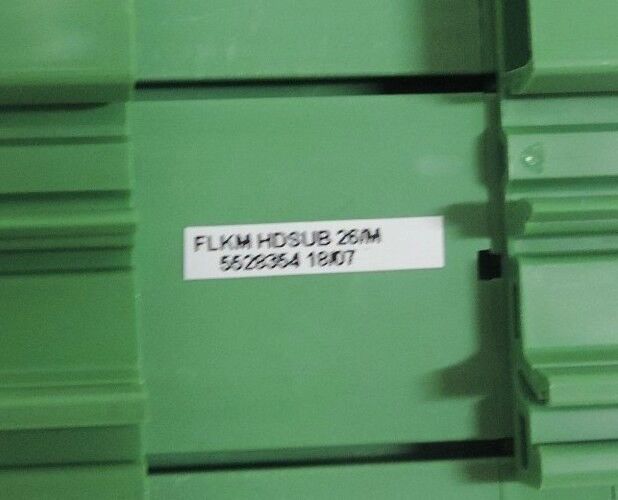 PHOENIX CONTACT FLKM HDSUB 26/M  VARIOFACE MODULE 5528354, 26POS 79MM
