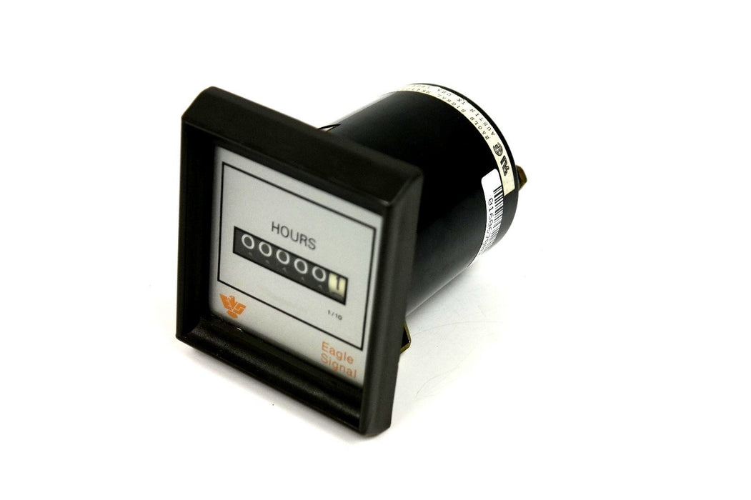 EAGLE SIGNAL HK410A5 ELAPSED TIME METER 120VAC/50HZ, 6-DIGIT, 99999.9 HOURS