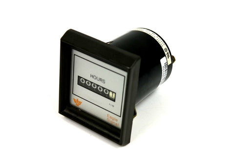 EAGLE SIGNAL HK410A5 ELAPSED TIME METER 120VAC/50HZ, 6-DIGIT, 99999.9 HOURS